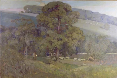 Moonlight in the Cotswolds, 1903